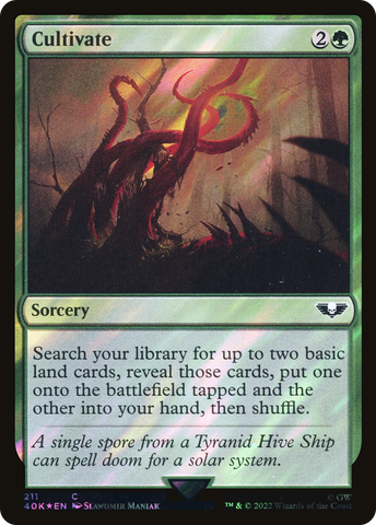 Cultivate (Surge Foil) [Warhammer 40,000] - The Mythic Store | 24h Order Processing