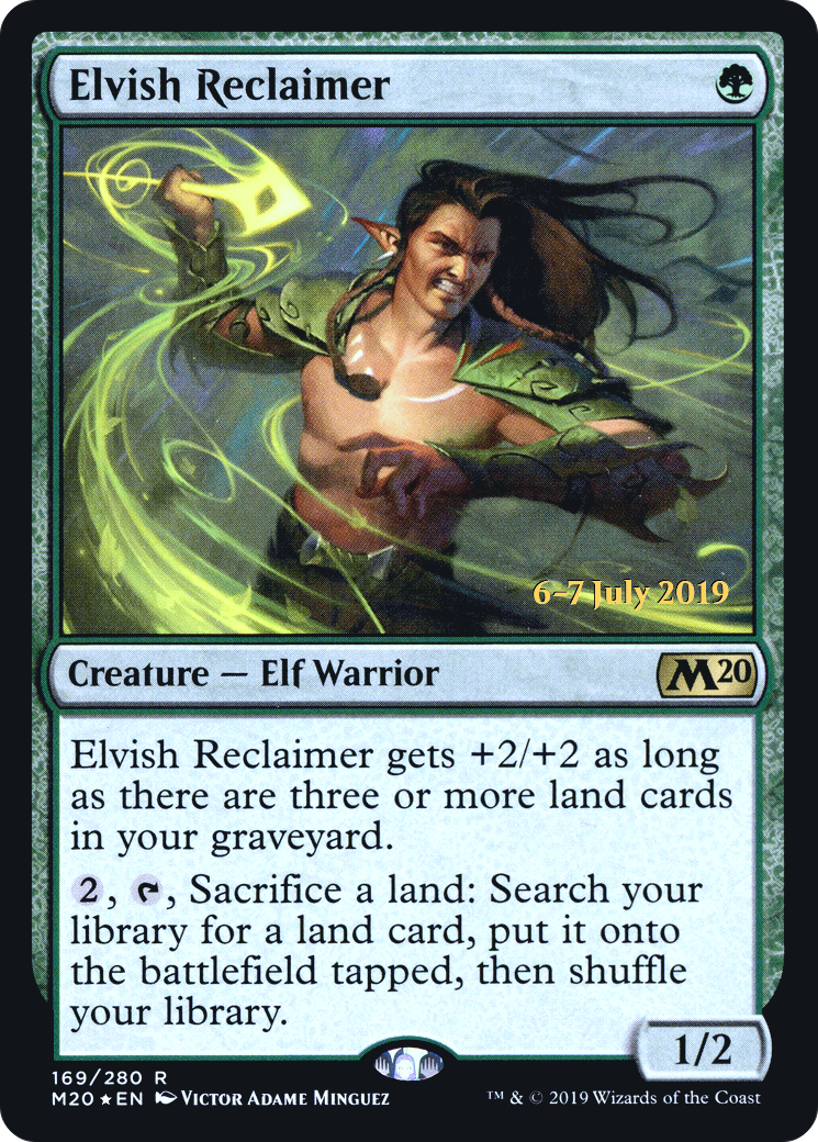Elvish Reclaimer [Core Set 2020 Prerelease Promos] - The Mythic Store | 24h Order Processing