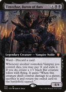 Timothar, Baron of Bats (Extended Art) [Innistrad: Crimson Vow Commander] - The Mythic Store | 24h Order Processing
