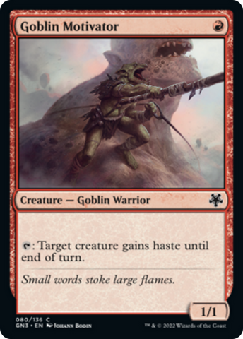 Goblin Motivator [Game Night: Free-for-All] - The Mythic Store | 24h Order Processing