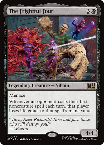 The Frightful Four (Surge Foil) [Marvel Super Heroes Commander] - The Mythic Store | 24h Order Processing