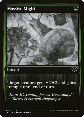 Massive Might [Innistrad: Double Feature] - The Mythic Store | 24h Order Processing