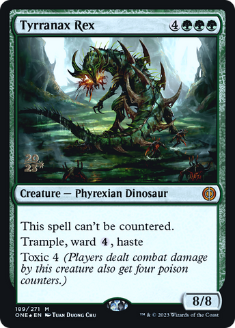 Tyrranax Rex [Phyrexia: All Will Be One Prerelease Promos] - The Mythic Store | 24h Order Processing