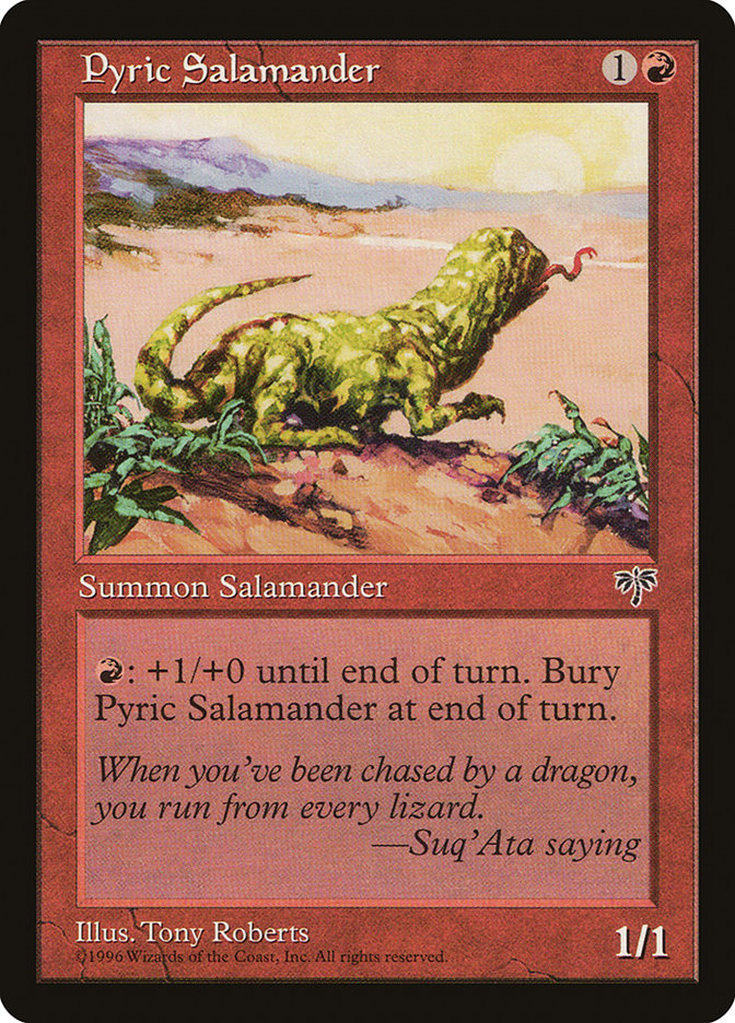 Pyric Salamander [Mirage] - The Mythic Store | 24h Order Processing
