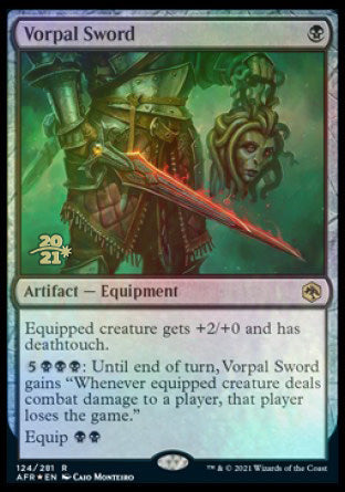 Vorpal Sword [Dungeons & Dragons: Adventures in the Forgotten Realms Prerelease Promos] - The Mythic Store | 24h Order Processing