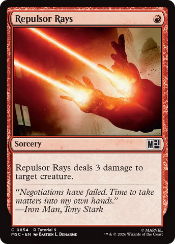 Repulsor Rays [Marvel Super Heroes Commander] - The Mythic Store | 24h Order Processing