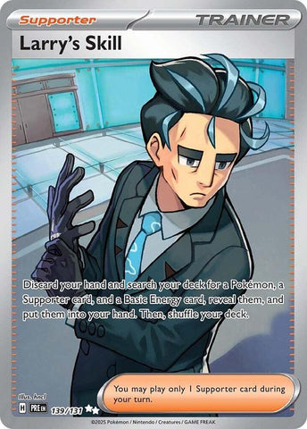 Larry's Skill (139/131) [Scarlet & Violet: Prismatic Evolutions] - The Mythic Store | 24h Order Processing