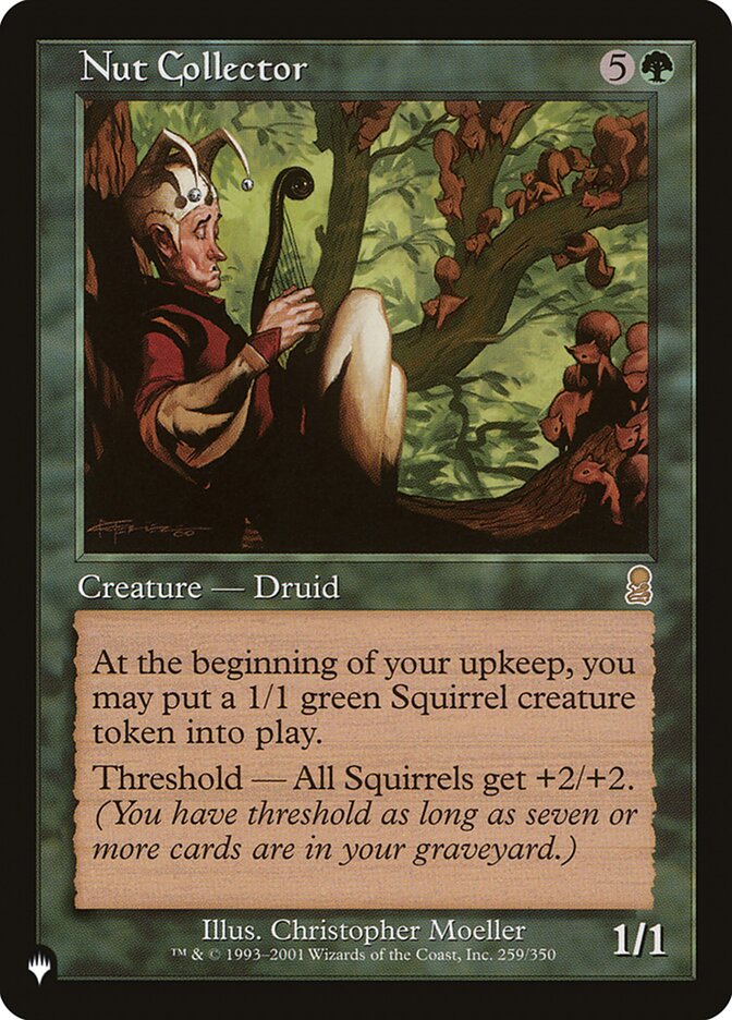 Nut Collector [The List] - The Mythic Store | 24h Order Processing