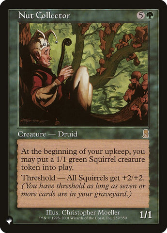 Nut Collector [The List] - The Mythic Store | 24h Order Processing