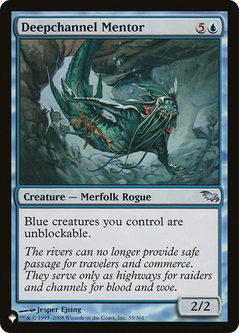 Deepchannel Mentor [The List] - The Mythic Store | 24h Order Processing
