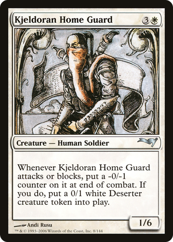 Kjeldoran Home Guard [Coldsnap Theme Decks] - The Mythic Store | 24h Order Processing