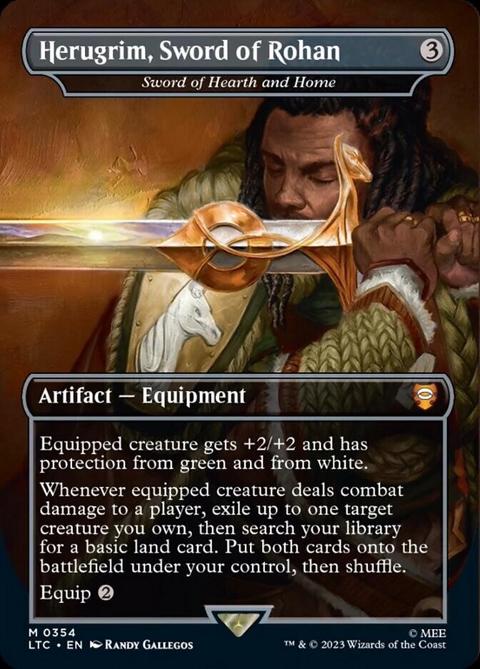 Herugrim, Sword of Rohan - Sword of Hearth and Home [The Lord of the Rings: Tales of Middle-Earth Commander] - The Mythic Store | 24h Order Processing