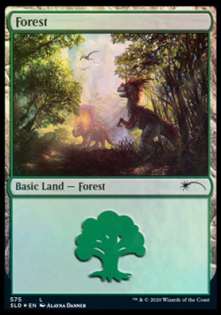 Forest (Dinosaurs) (575) [Secret Lair Drop Promos] - The Mythic Store | 24h Order Processing