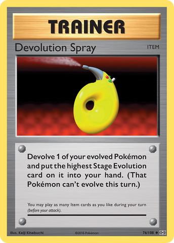 Devolution Spray (76/108) [XY: Evolutions] - The Mythic Store | 24h Order Processing
