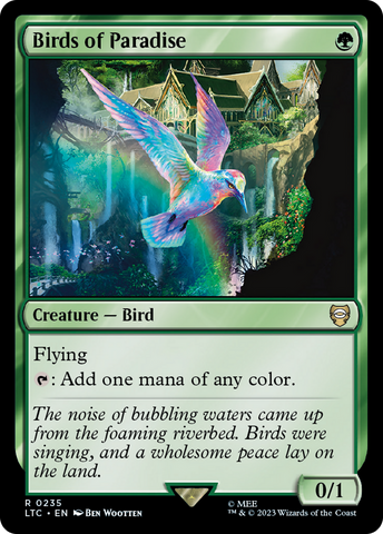 Birds of Paradise [The Lord of the Rings: Tales of Middle-Earth Commander] - The Mythic Store | 24h Order Processing