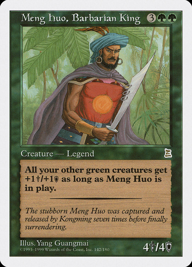 Meng Huo, Barbarian King [Portal Three Kingdoms] - The Mythic Store | 24h Order Processing