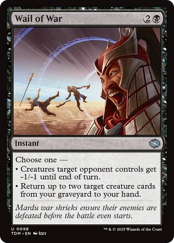 Wail of War [Tarkir: Dragonstorm] - The Mythic Store | 24h Order Processing