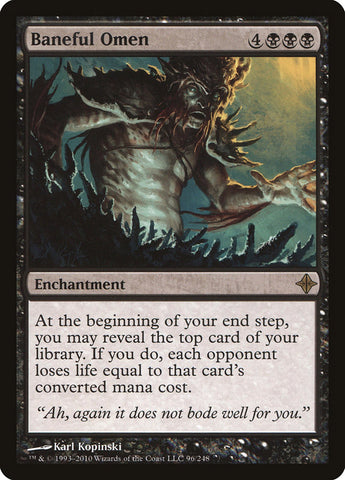 Baneful Omen [Rise of the Eldrazi] - The Mythic Store | 24h Order Processing