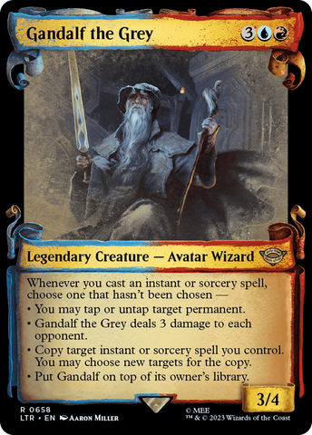 Gandalf the Grey [The Lord of the Rings: Tales of Middle-Earth Showcase Scrolls] - The Mythic Store | 24h Order Processing