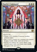 Kayla's Command (Promo Pack) [The Brothers' War Promos] - The Mythic Store | 24h Order Processing