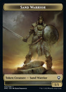 Sand Warrior Token [Dominaria United Commander Tokens] - The Mythic Store | 24h Order Processing