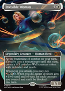 Invisible Woman (Borderless) (Surge Foil) [Marvel Super Heroes Commander] - The Mythic Store | 24h Order Processing