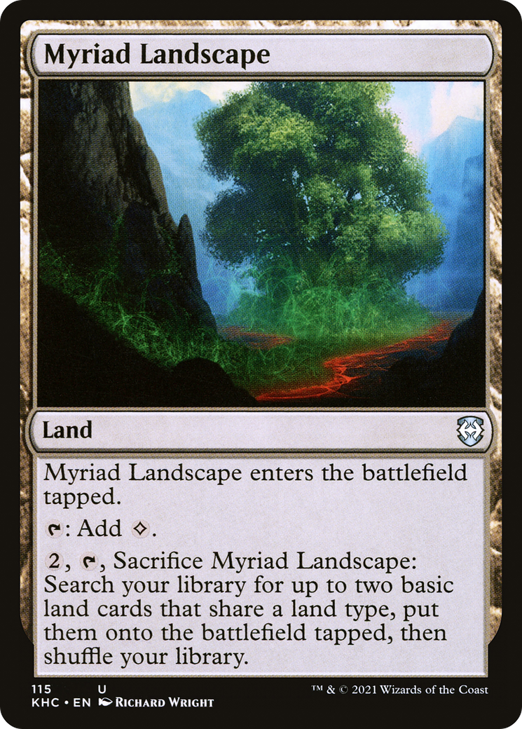 Myriad Landscape [Kaldheim Commander] - The Mythic Store | 24h Order Processing