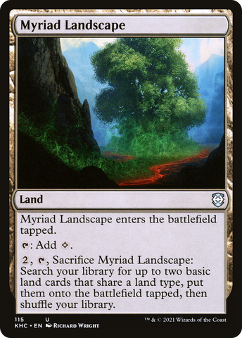 Myriad Landscape [Kaldheim Commander] - The Mythic Store | 24h Order Processing