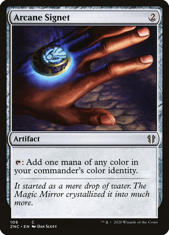 Arcane Signet [Zendikar Rising Commander] - The Mythic Store | 24h Order Processing