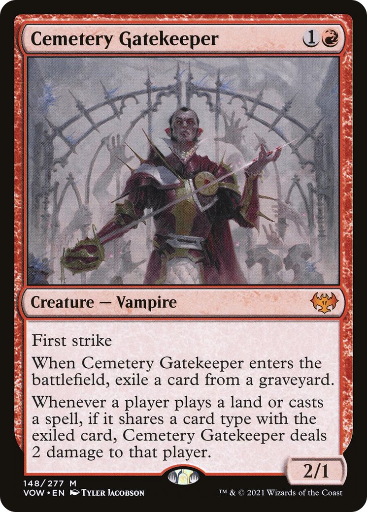 Cemetery Gatekeeper [Innistrad: Crimson Vow] - The Mythic Store | 24h Order Processing
