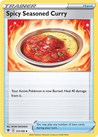 Spicy Seasoned Curry (151/189) [Sword & Shield: Astral Radiance] - The Mythic Store | 24h Order Processing