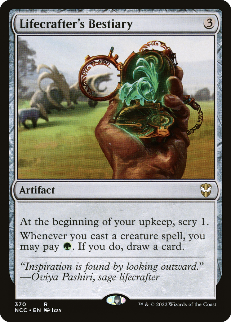 Lifecrafter's Bestiary [Streets of New Capenna Commander] - The Mythic Store | 24h Order Processing