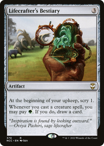 Lifecrafter's Bestiary [Streets of New Capenna Commander] - The Mythic Store | 24h Order Processing