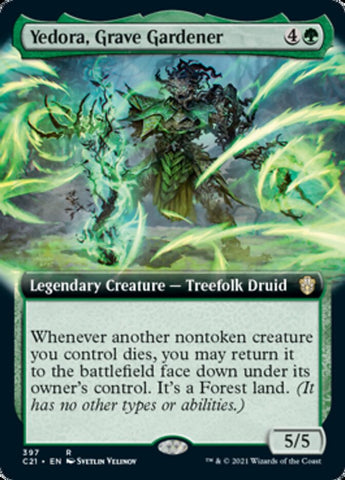 Yedora, Grave Gardener (Extended Art) [Commander 2021] - The Mythic Store | 24h Order Processing