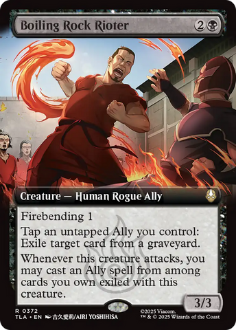 Boiling Rock Rioter (Extended Art) [Avatar: The Last Airbender] - The Mythic Store | 24h Order Processing