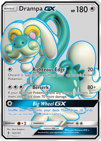 Drampa GX (142/145) [Sun & Moon: Guardians Rising] - The Mythic Store | 24h Order Processing