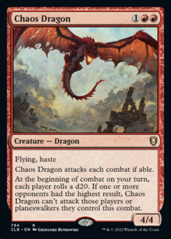 Chaos Dragon [Commander Legends: Battle for Baldur's Gate] - The Mythic Store | 24h Order Processing
