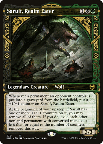 Sarulf, Realm Eater (Showcase) [Kaldheim] - The Mythic Store | 24h Order Processing