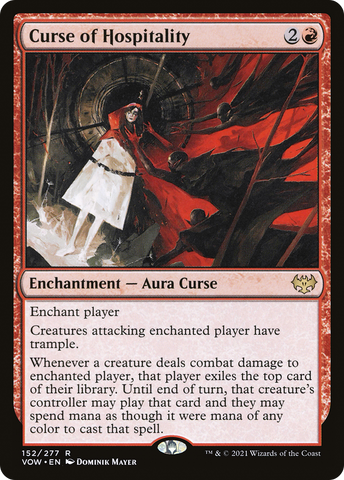 Curse of Hospitality [Innistrad: Crimson Vow] - The Mythic Store | 24h Order Processing