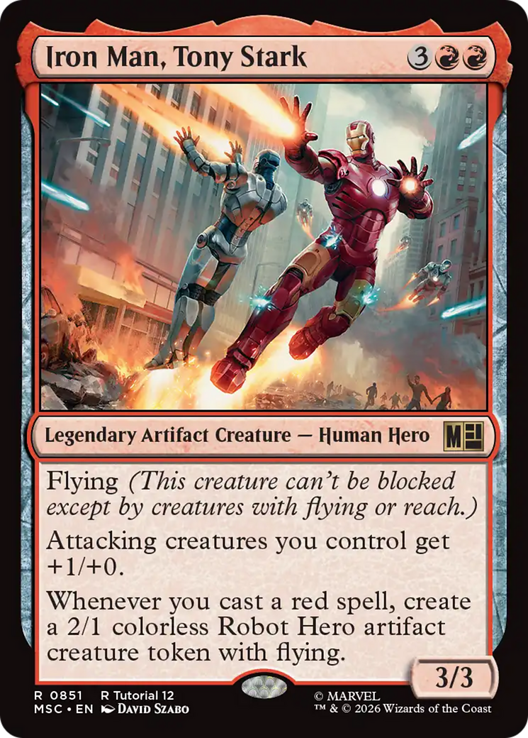 Iron Man, Tony Stark [Marvel Super Heroes Commander] - The Mythic Store | 24h Order Processing