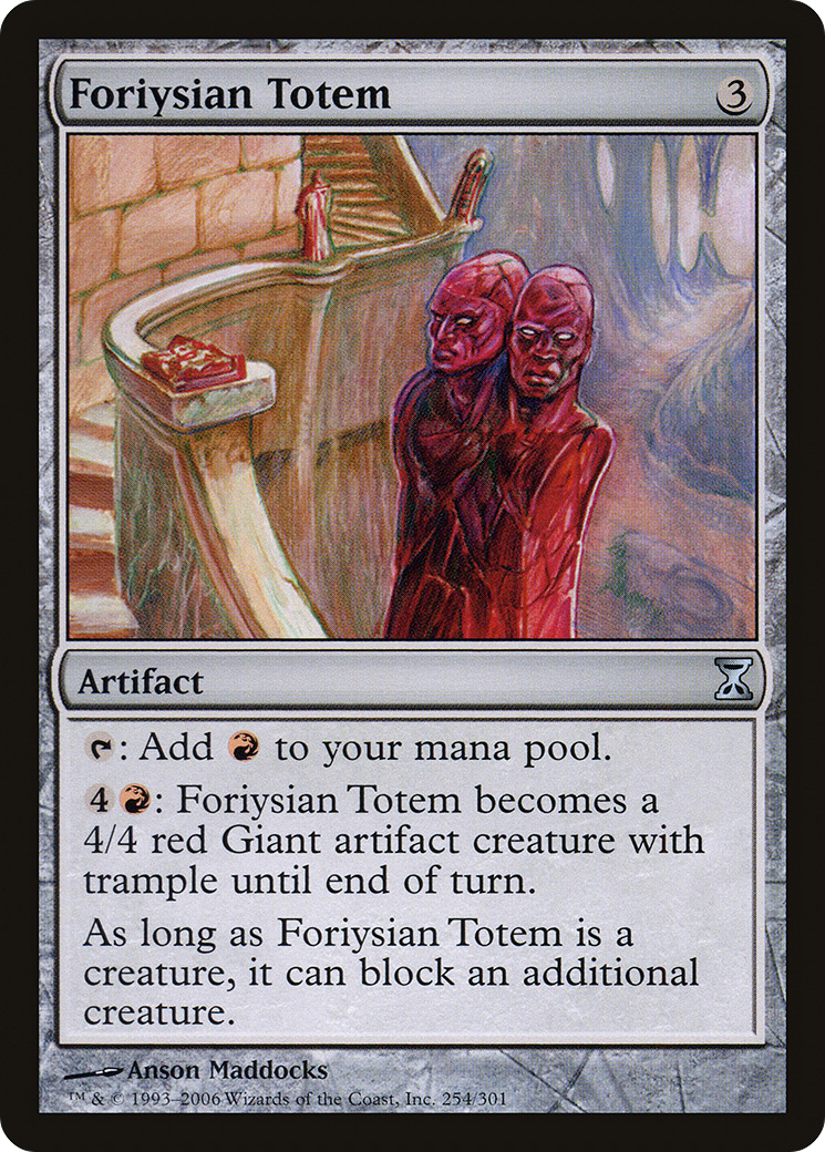 Foriysian Totem [Time Spiral] - The Mythic Store | 24h Order Processing