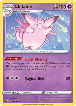 Clefable (064/185) [Sword & Shield: Vivid Voltage] - The Mythic Store | 24h Order Processing