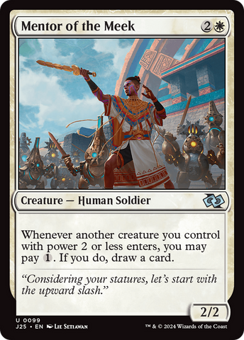 Mentor of the Meek [Foundations Jumpstart] - The Mythic Store | 24h Order Processing