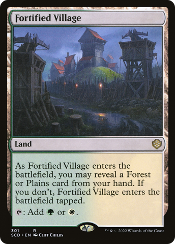 Fortified Village [Starter Commander Decks] - The Mythic Store | 24h Order Processing