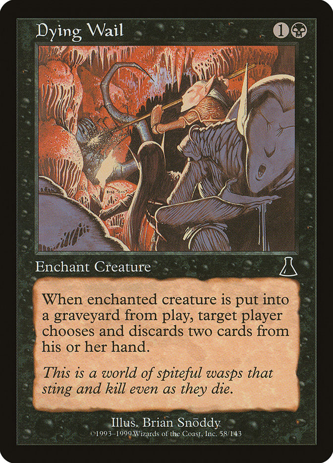 Dying Wail [Urza's Destiny] - The Mythic Store | 24h Order Processing