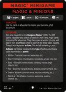 Magic & Minions (Magic Minigame) [Dungeons & Dragons: Adventures in the Forgotten Realms Minigame] - The Mythic Store | 24h Order Processing