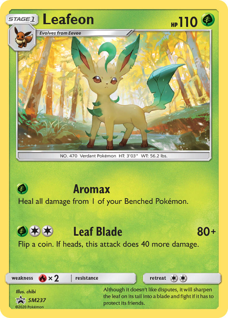 Leafeon (SM237) [Sun & Moon: Black Star Promos] - The Mythic Store | 24h Order Processing
