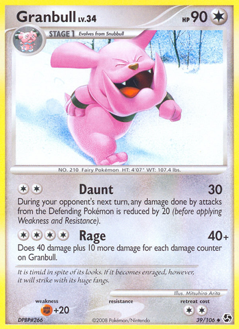 Granbull (39/106) [Diamond & Pearl: Great Encounters] - The Mythic Store | 24h Order Processing