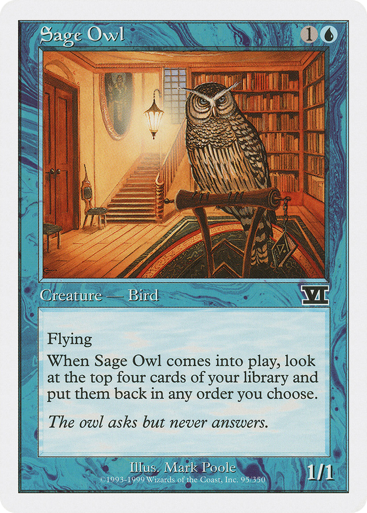 Sage Owl [Classic Sixth Edition] - The Mythic Store | 24h Order Processing