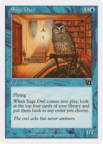 Sage Owl [Classic Sixth Edition] - The Mythic Store | 24h Order Processing